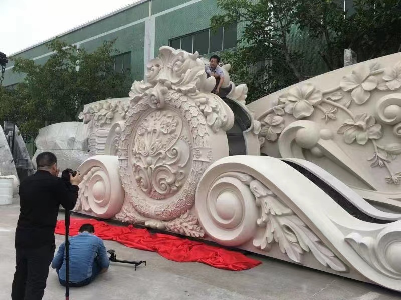 grc浮雕生產工藝分享|永宏grc浮雕廠家