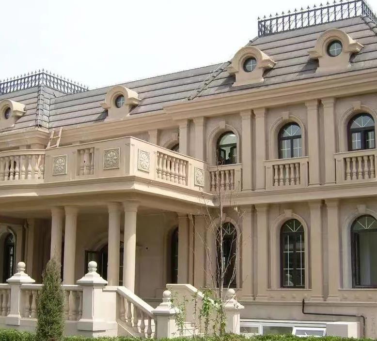 人造砂巖掛板線條安裝和GRC線條安裝有什么區(qū)別？